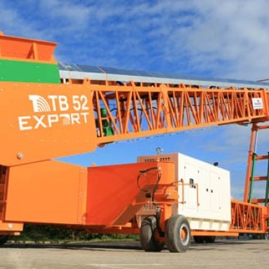 All Wheel Travel Shiploader