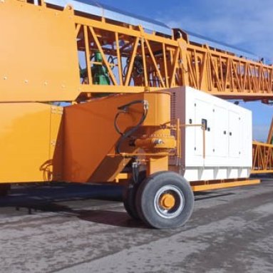 All Wheel Travel Shiploader