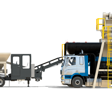 Astec Vantage Highly Portable Asphalt Plant