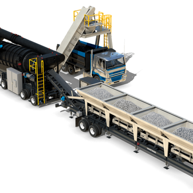 Astec Vantage Highly Portable Asphalt Plant