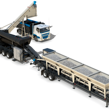 Astec Voyager Highly Portable Asphalt Plant