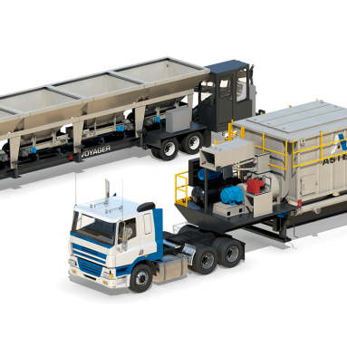 Astec Voyager Highly Portable Asphalt Plant