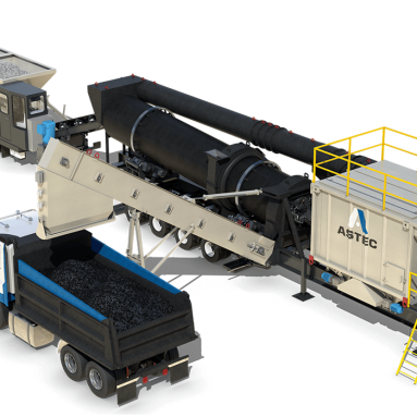 Astec Voyager Highly Portable Asphalt Plant