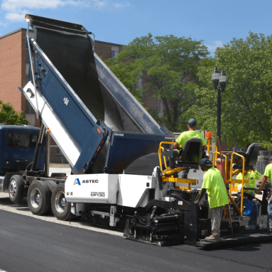 Carlson CP130 Commercial Class Asphalt Paver