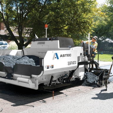 Carlson CP75 II Commercial Class Asphalt Paver