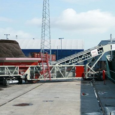 Direct Feed Barge/Ship Loader
