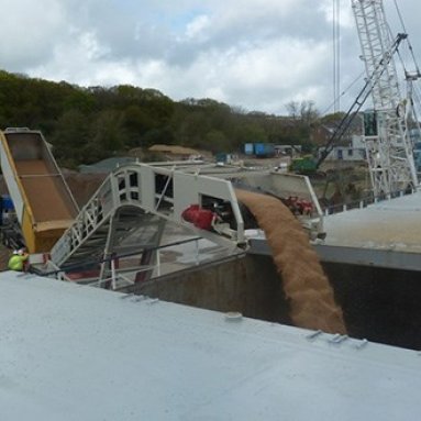 Direct Feed Barge/Ship Loader
