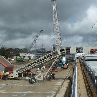 Direct Feed Barge/Ship Loader