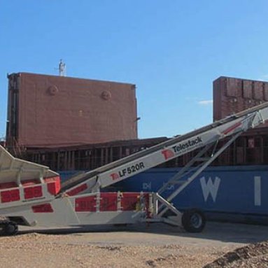Direct Feed Barge/Ship Loader