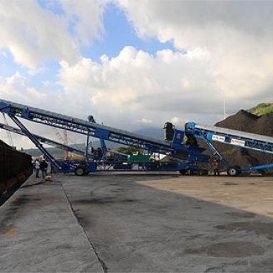 Direct Feed Barge/Ship Loader