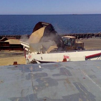 Direct Feed Barge/Ship Loader