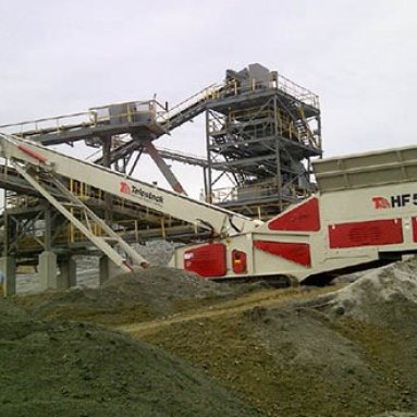 Mobile Reclaim Hopper