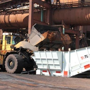 Mobile Reclaim Hopper