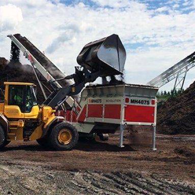 Mulch Hopper Feeder
