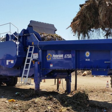 Peterson 6750D Electric Horizontal Grinder