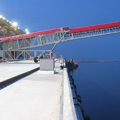 Rail Mounted Shiploader