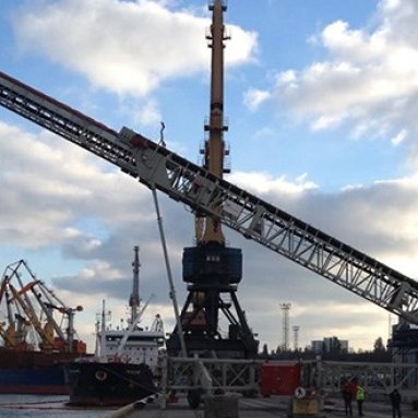Rail Mounted Shiploader