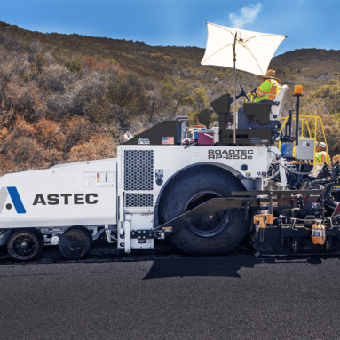 Roadtec RP-250 Highway Class Asphalt Paver