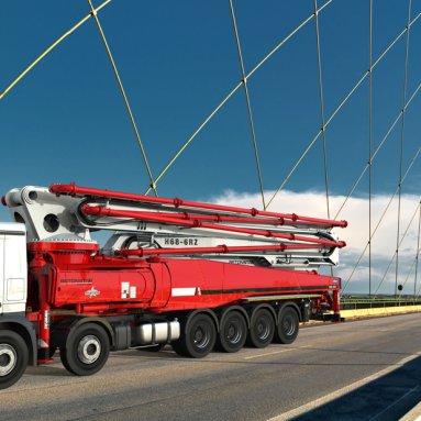 TRUCK MOUNTED CONCRETE PUMPS