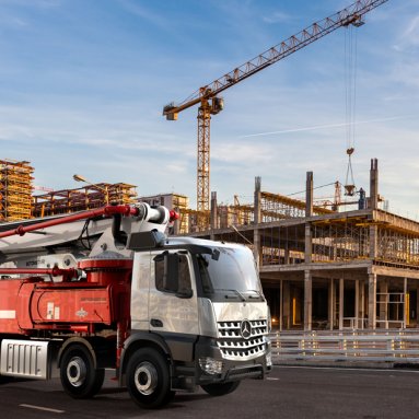 TRUCK MOUNTED CONCRETE PUMPS