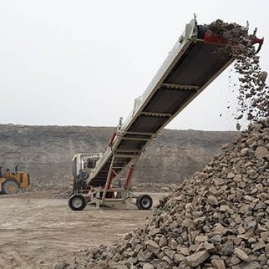 Tracked Radial Conveyors