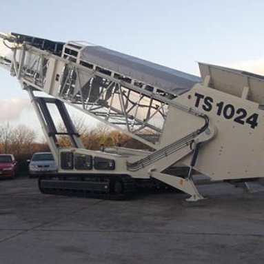 Tracked Telescopic Conveyor