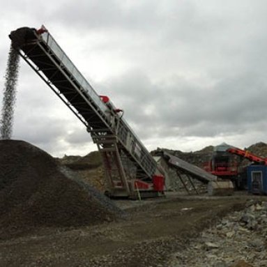 Tracked Telescopic Conveyor