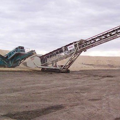 Tracked Telescopic Conveyor