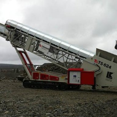 Tracked Telescopic Conveyor