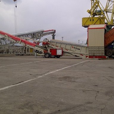 Wheeled Bulk Reception Feeder